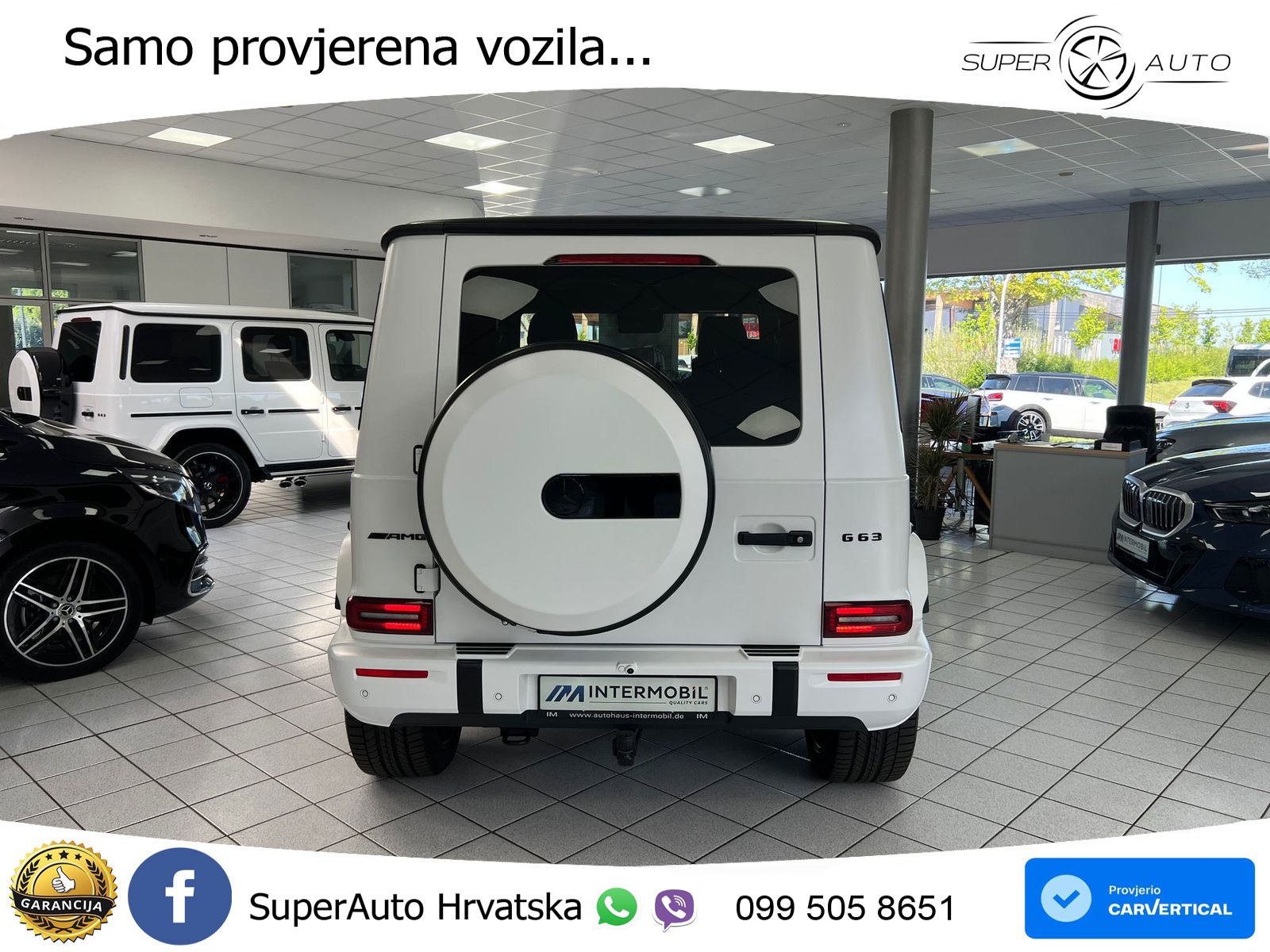 Mercedes AMG G 63 Long V8 (585 KS) 4MATIC 9G-TRONIC AMG SPEEDSHIFT TCT Manufaktur LED+GR SJED+ACC
