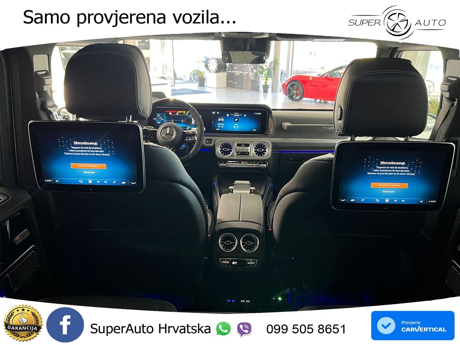 Mercedes AMG G 63 Long V8 (585 KS) 4MATIC 9G-TRONIC AMG SPEEDSHIFT TCT Manufaktur LED+GR SJED+ACC