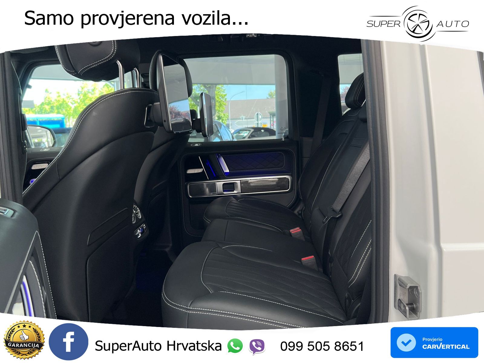 Mercedes AMG G 63 Long V8 (585 KS) 4MATIC 9G-TRONIC AMG SPEEDSHIFT TCT Manufaktur LED+GR SJED+ACC