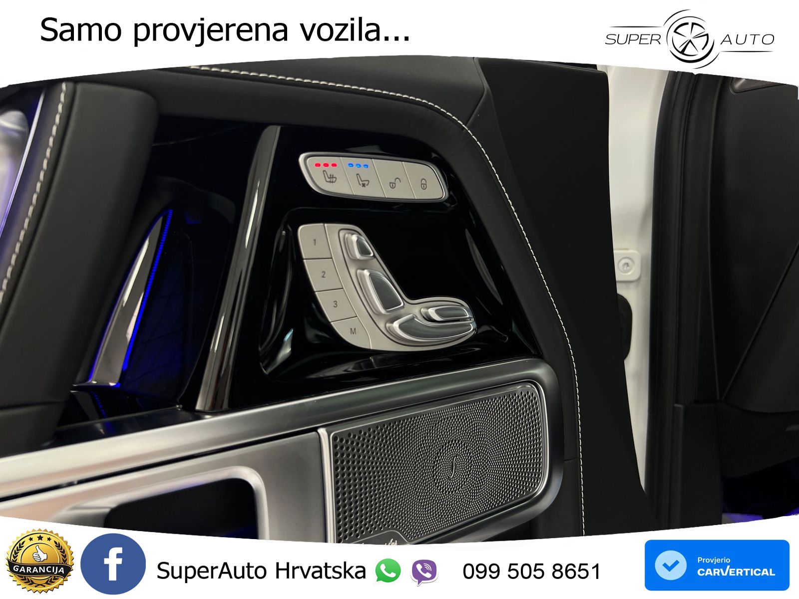 Mercedes AMG G 63 Long V8 (585 KS) 4MATIC 9G-TRONIC AMG SPEEDSHIFT TCT Manufaktur LED+GR SJED+ACC