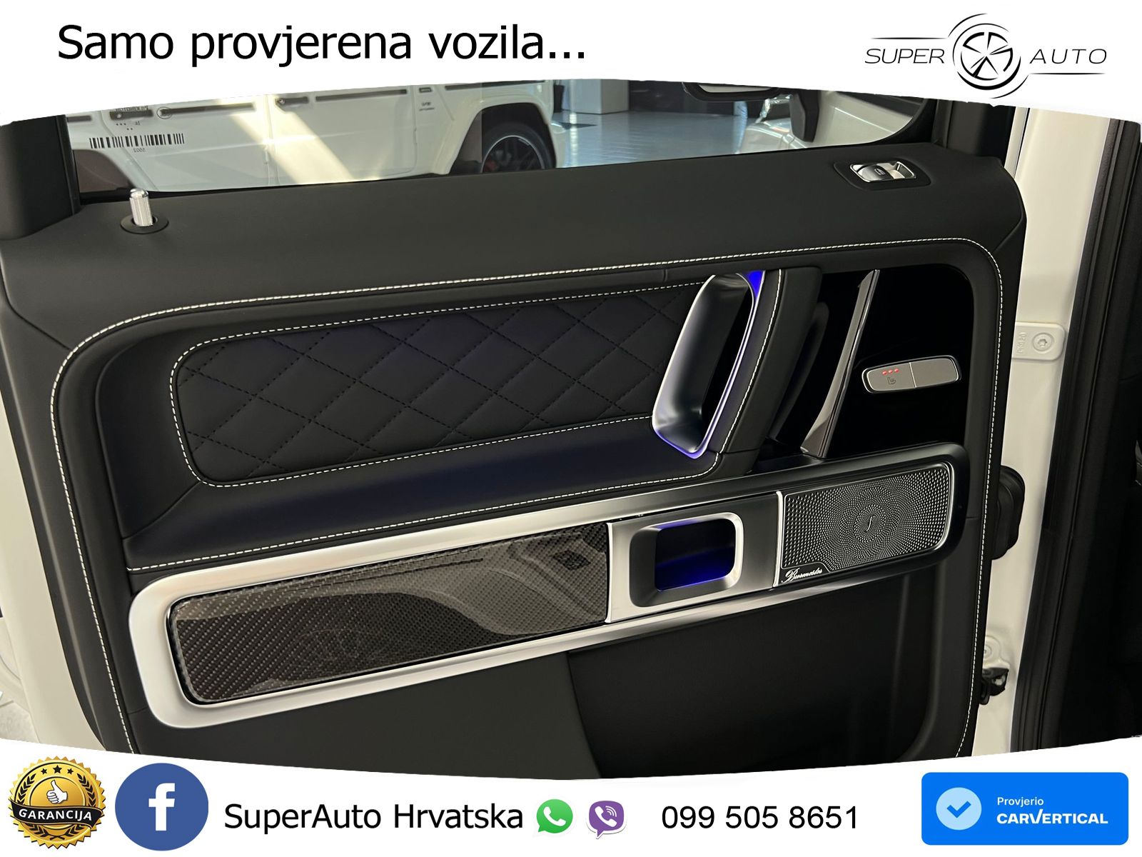 Mercedes AMG G 63 Long V8 (585 KS) 4MATIC 9G-TRONIC AMG SPEEDSHIFT TCT Manufaktur LED+GR SJED+ACC