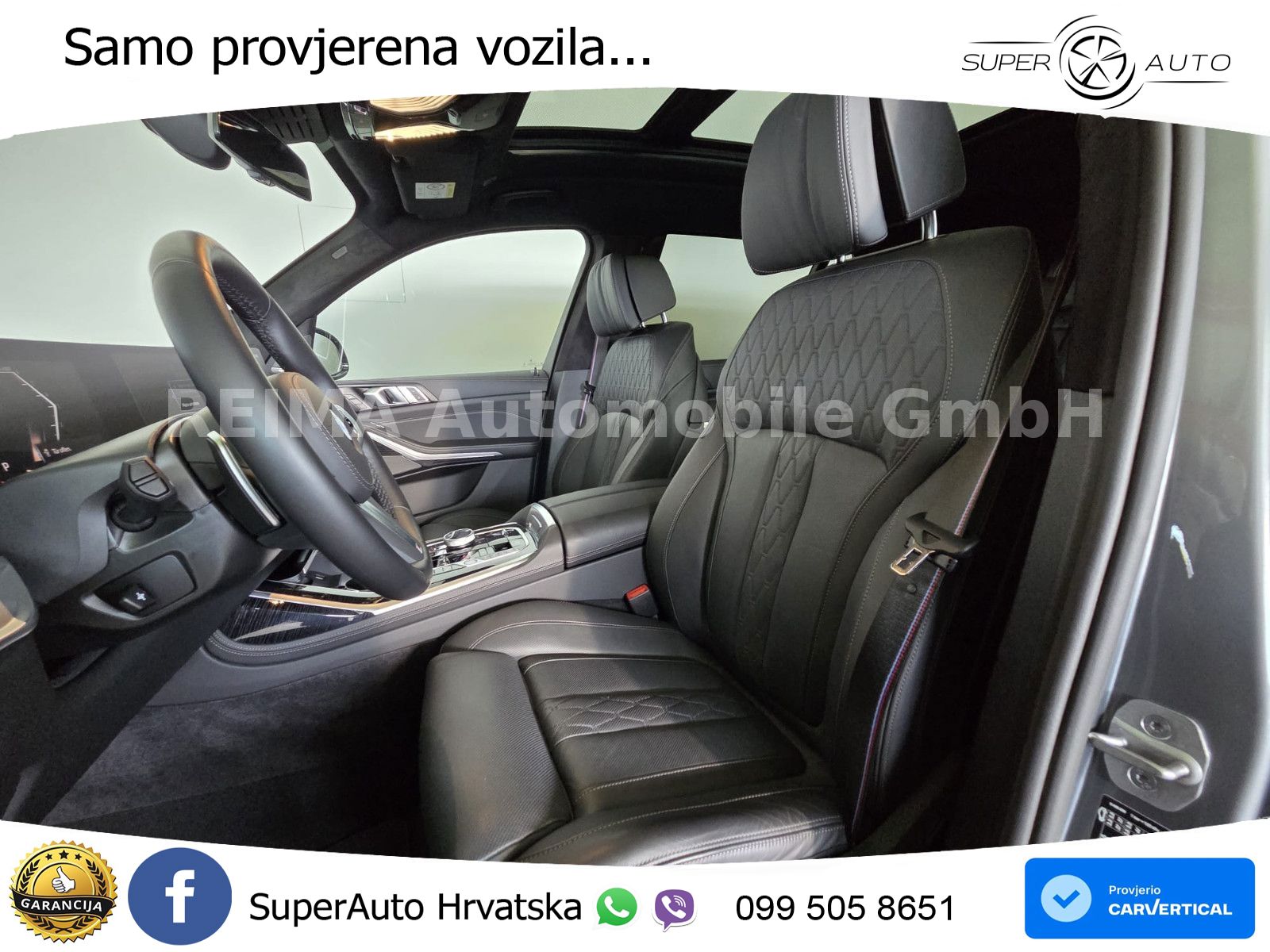 BMW X7 40d (352 KS) xDrive Steptronic M Sport ZRAČNI+ACC+GR SJED+KAM+PANO