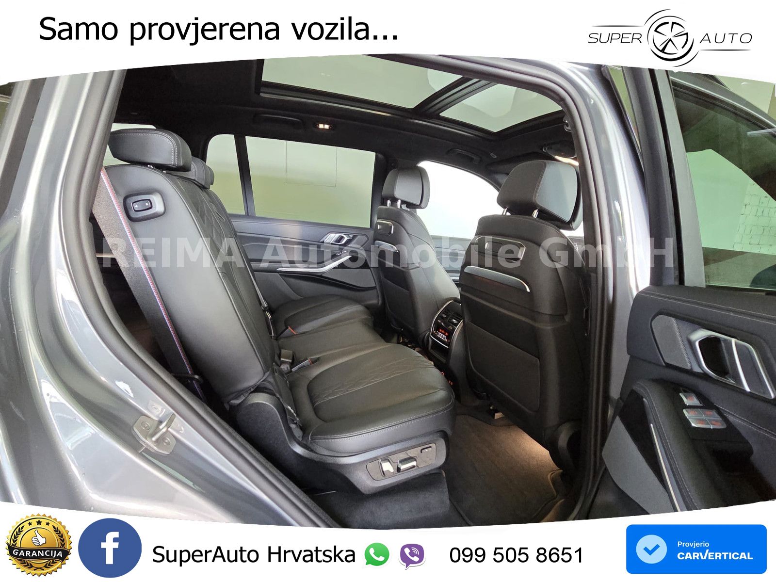 BMW X7 40d (352 KS) xDrive Steptronic M Sport ZRAČNI+ACC+GR SJED+KAM+PANO