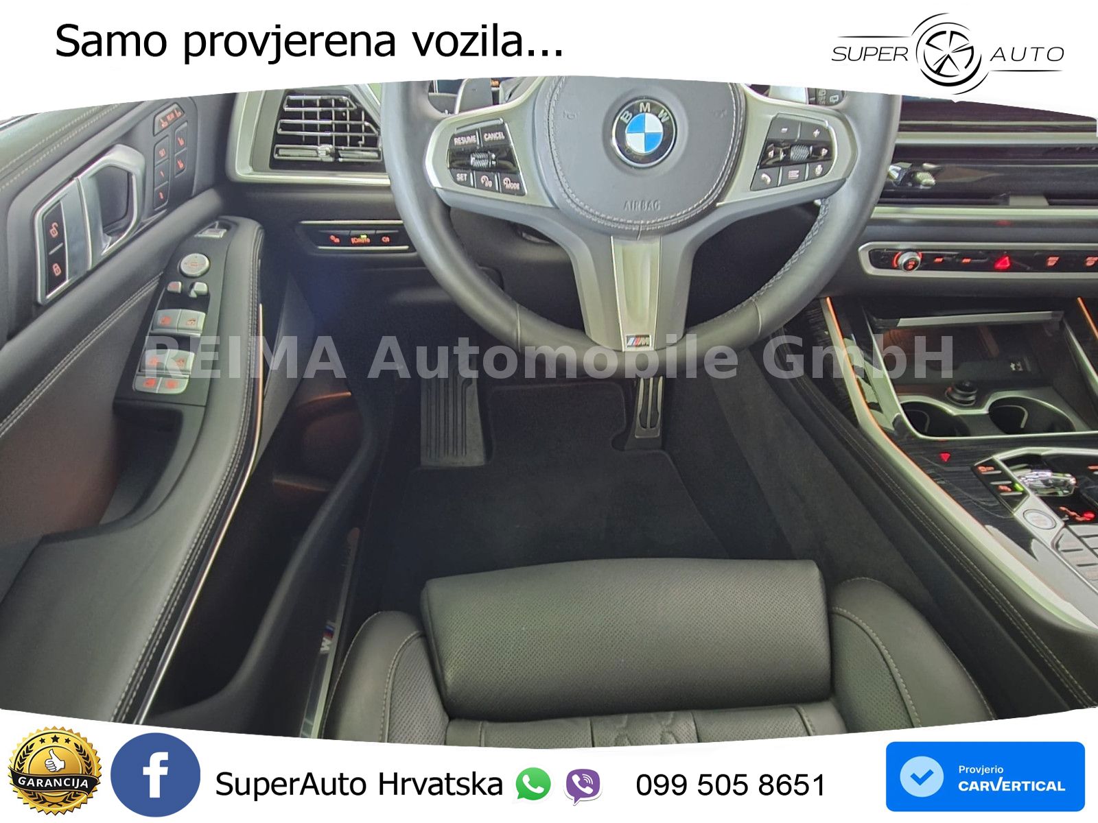 BMW X7 40d (352 KS) xDrive Steptronic M Sport ZRAČNI+ACC+GR SJED+KAM+PANO