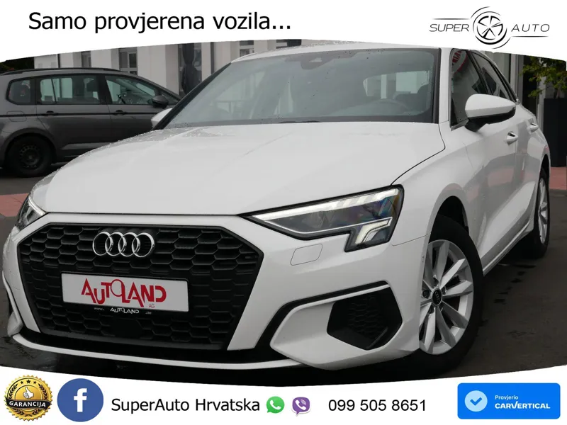 Audi A3 35 TFSI (150 KS) S tronic LED+GR SJED+ACC