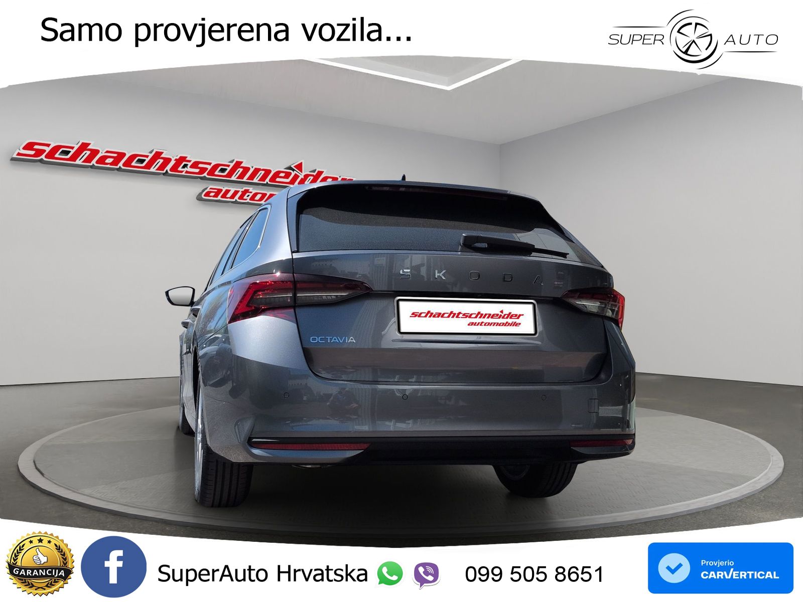 Škoda Octavia Combi 2.0 TDI (150 KS) DSG Selection LED+GR SJED+ACC