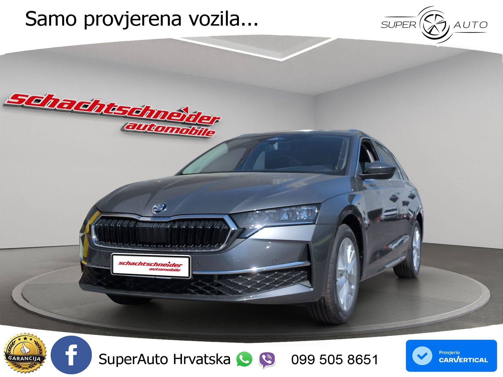 Škoda Octavia Combi 2.0 TDI (150 KS) DSG Selection LED+GR SJED+ACC