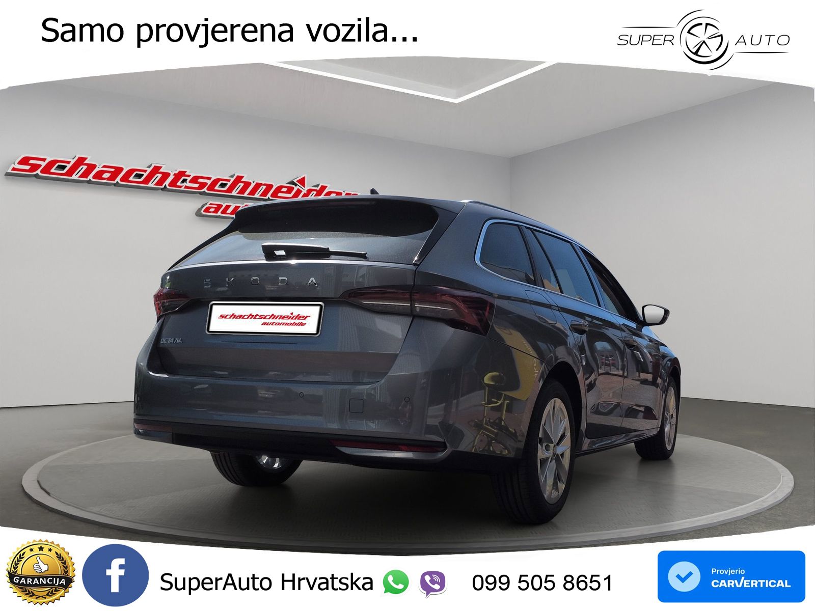 Škoda Octavia Combi 2.0 TDI (150 KS) DSG Selection LED+GR SJED+ACC
