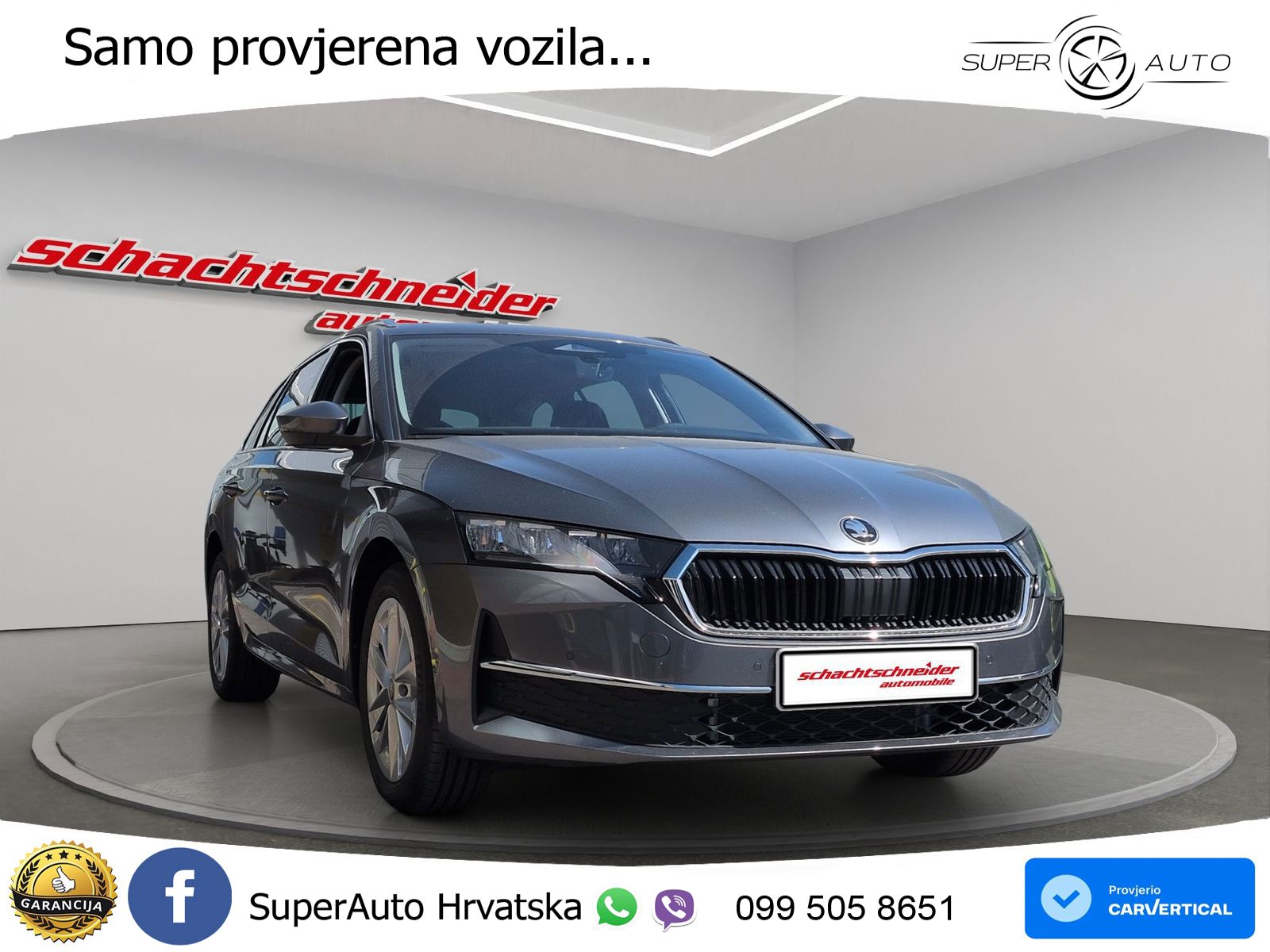 Škoda Octavia Combi 2.0 TDI (150 KS) DSG Selection LED+GR SJED+ACC