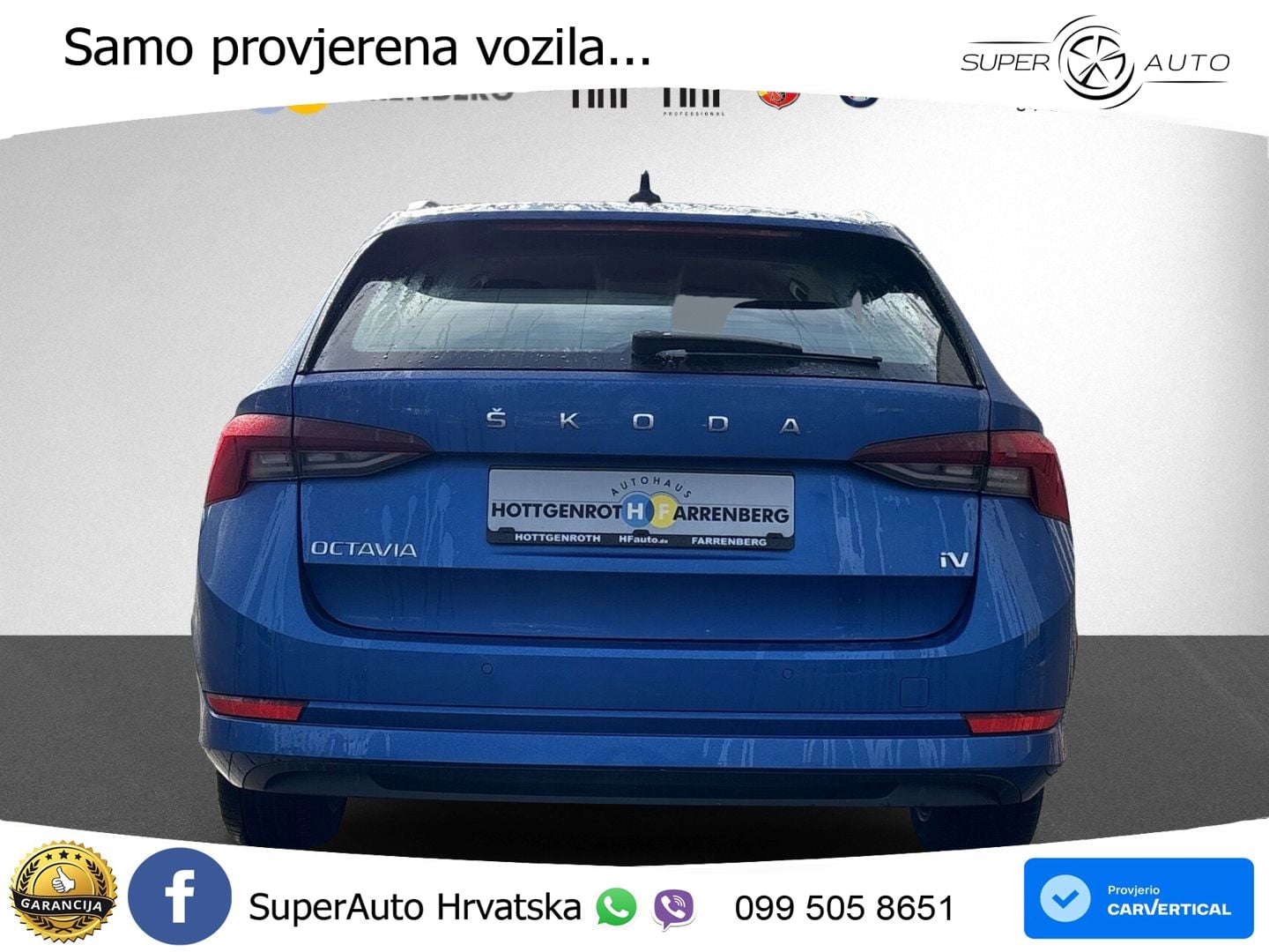 Škoda Octavia Combi iV 1.4 TSI (204 KS) DSG LED+GR SJED+ACC