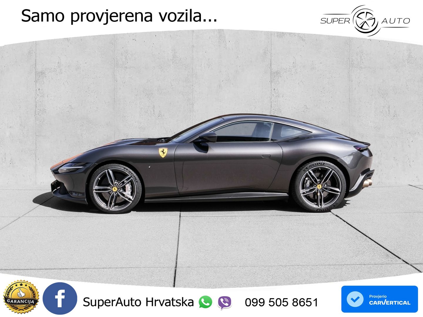 Ferrari Roma Spider 3.9 V8 (620 KS) F1 DCT