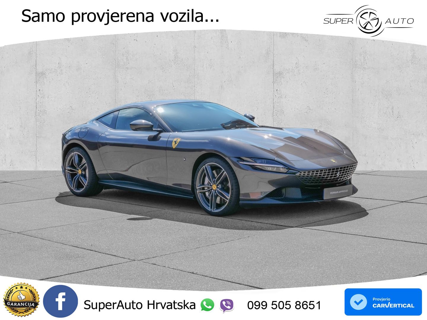 Ferrari Roma Spider 3.9 V8 (620 KS) F1 DCT