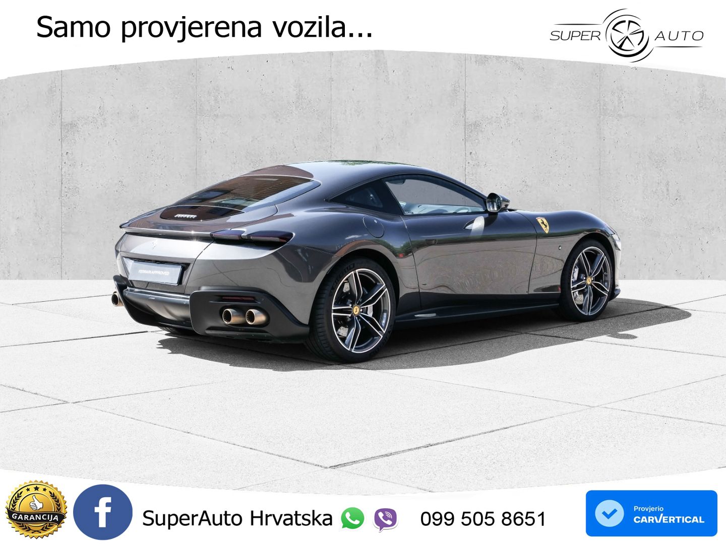 Ferrari Roma Spider 3.9 V8 (620 KS) F1 DCT