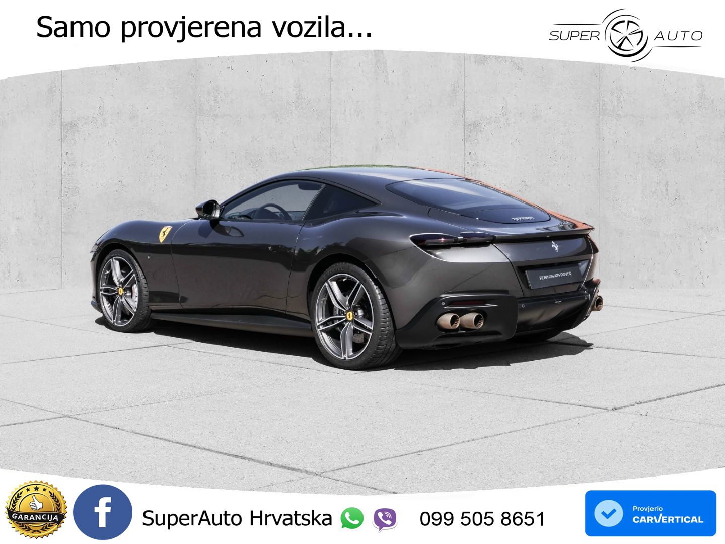 Ferrari Roma Spider 3.9 V8 (620 KS) F1 DCT
