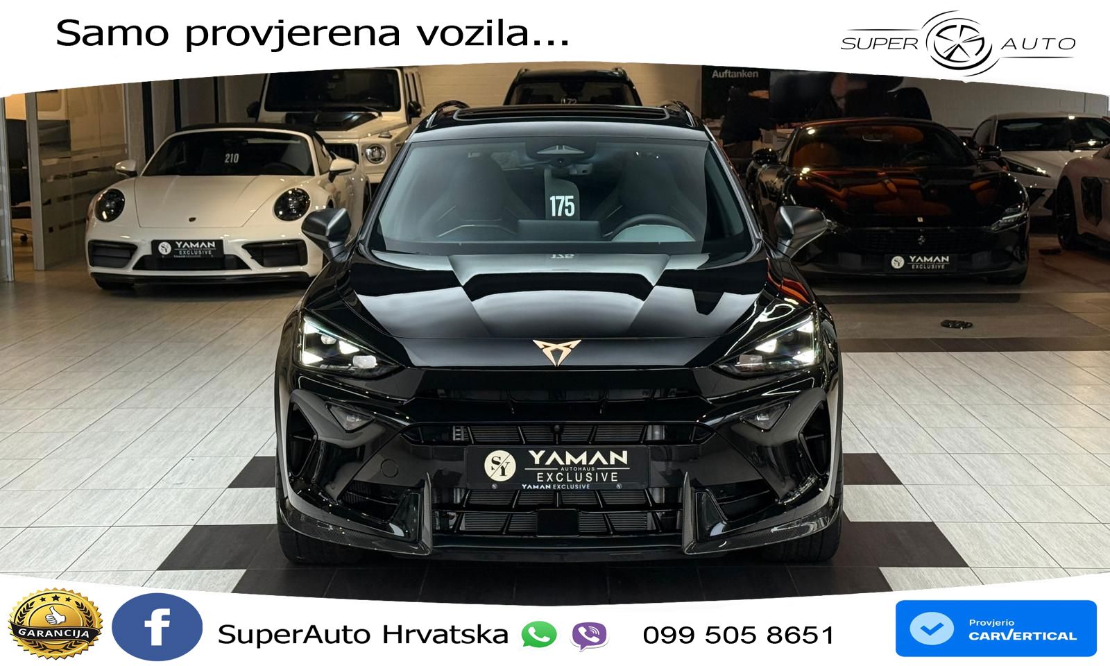 Cupra Formentor VZ5 2.5 TSI (390 KS) 4Drive DSG MATRIX+GR SJED+KAM