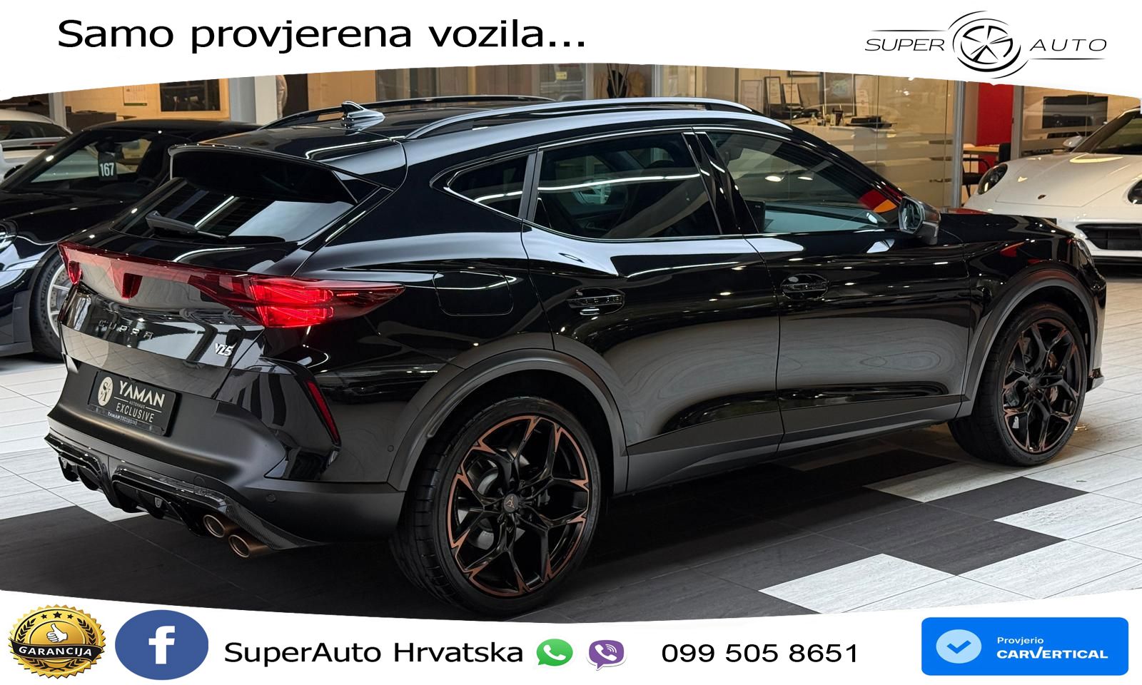 Cupra Formentor VZ5 2.5 TSI (390 KS) 4Drive DSG MATRIX+GR SJED+KAM