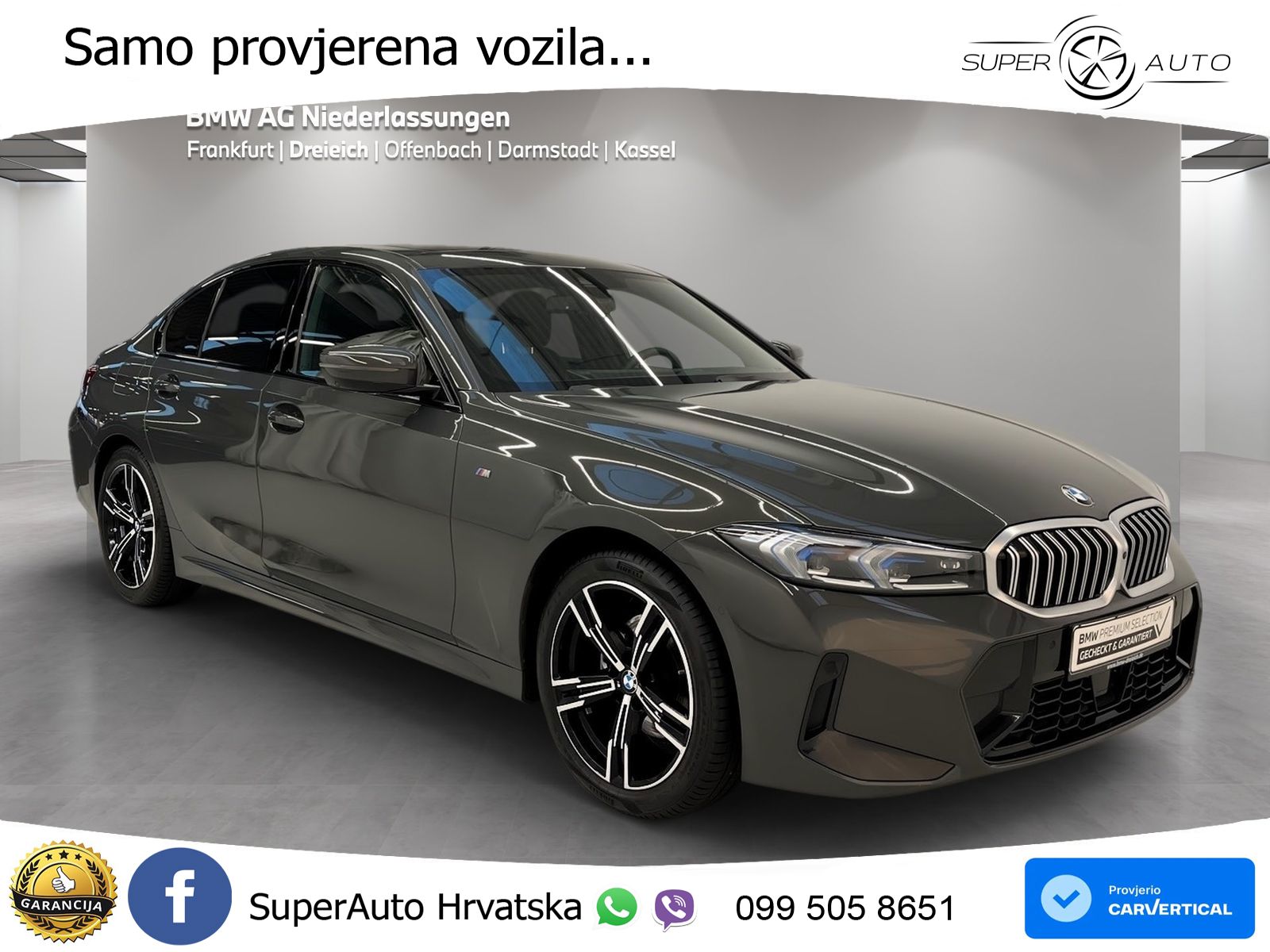 BMW 320i (184 KS) Steptronic M Sport LED+GR SJED+ACC