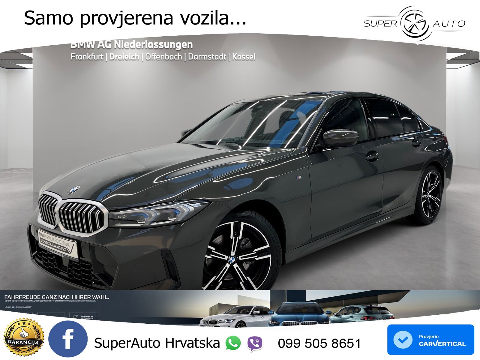 BMW 320i (184 KS) Steptronic M Sport LED+GR SJED+ACC