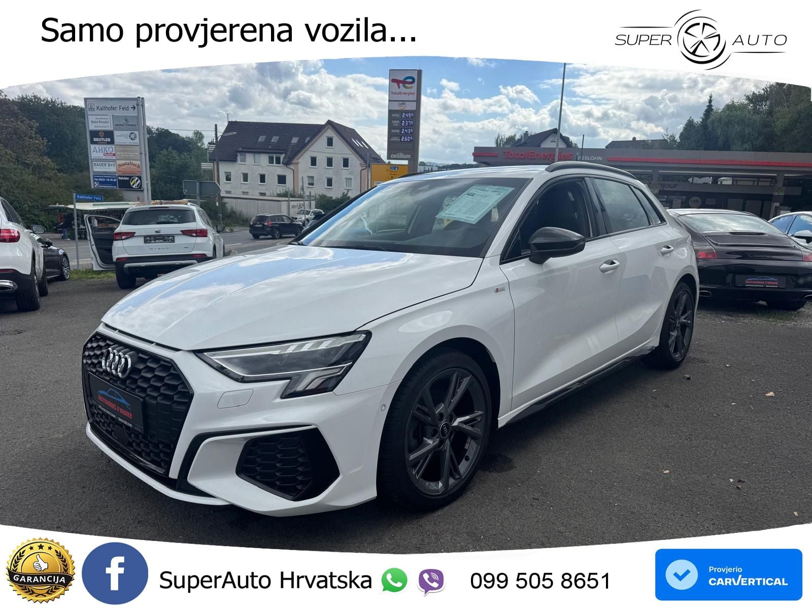 Audi A3 35 TFSI (150 KS) S line LED+GR SJED+ACC