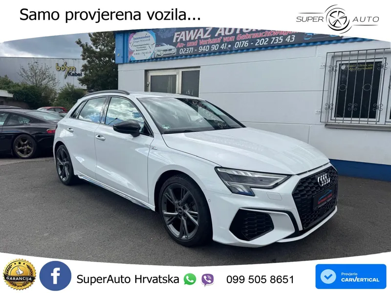 Audi A3 35 TFSI (150 KS) S line LED+GR SJED+ACC