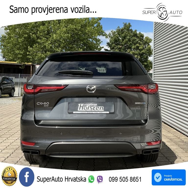 Mazda CX-60 2.5 e-Skyactiv (328 KS) AWD Automatic LED+GR SJED+ACC