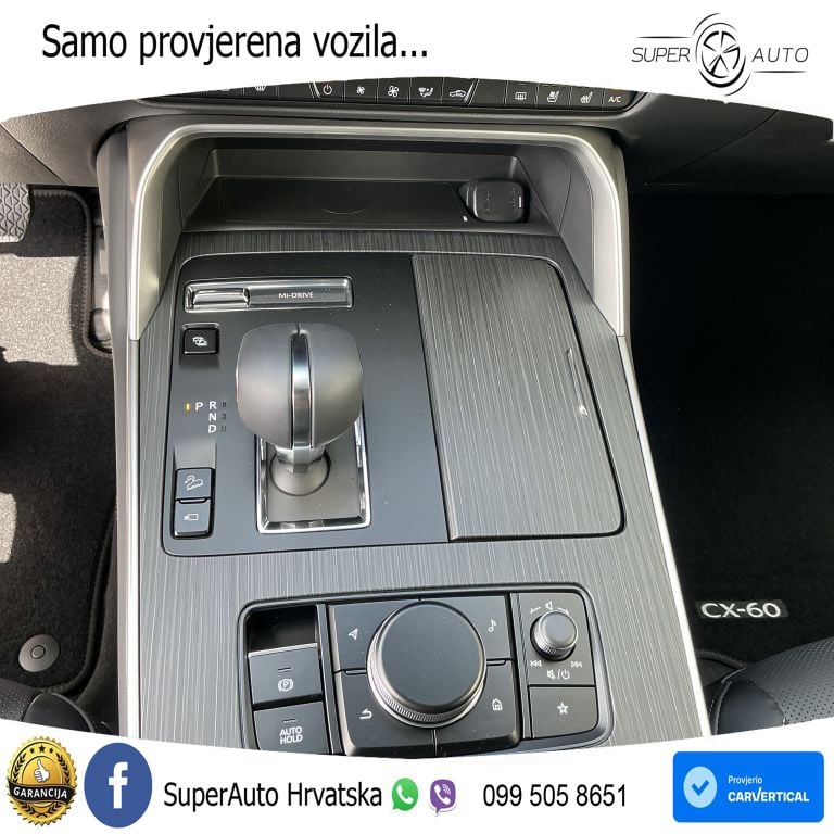 Mazda CX-60 2.5 e-Skyactiv (328 KS) AWD Automatic LED+GR SJED+ACC
