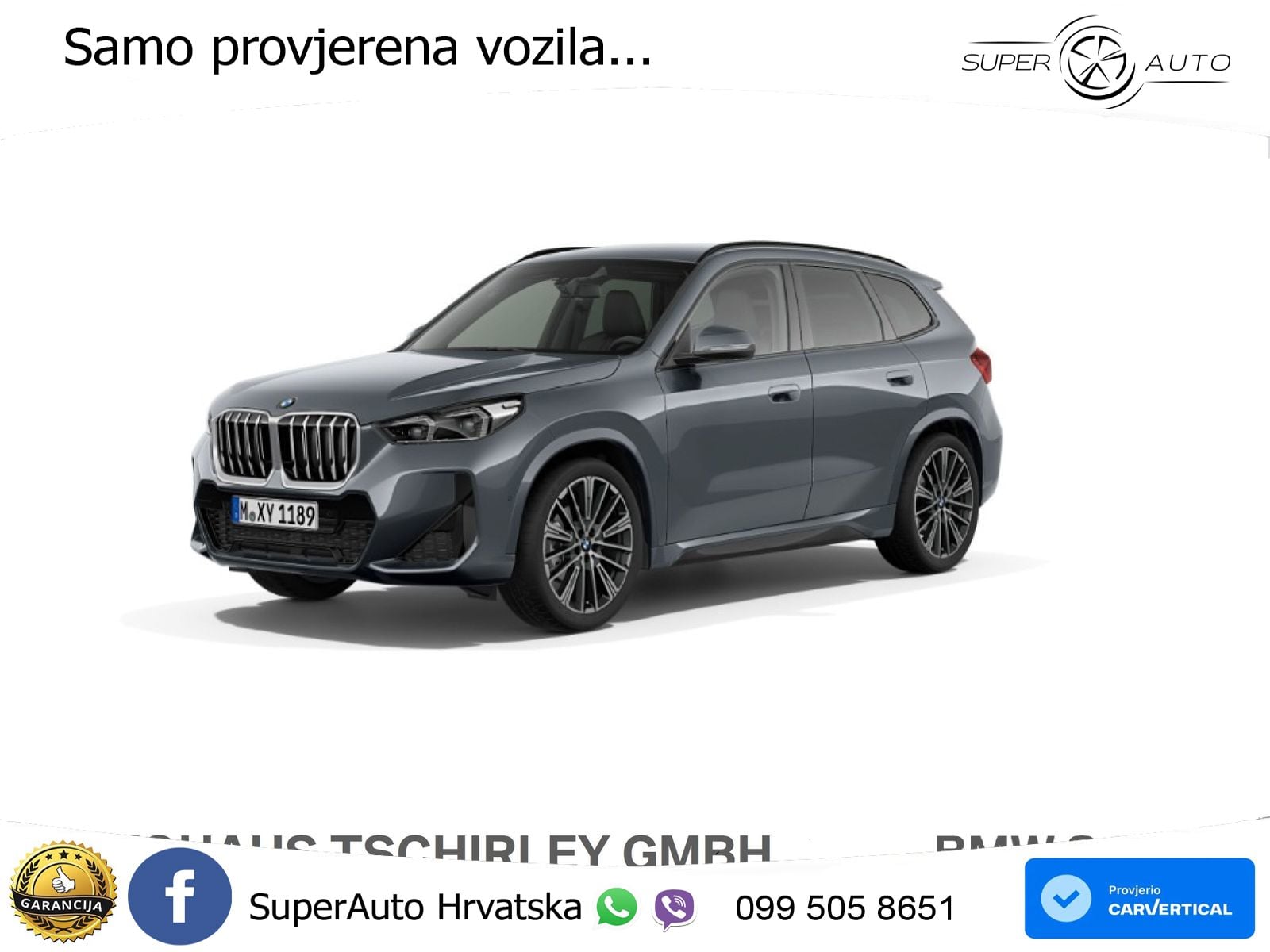 BMW X1 20i (170 KS) sDrive Steptronic M Sport LED+GR SJED+ACC
