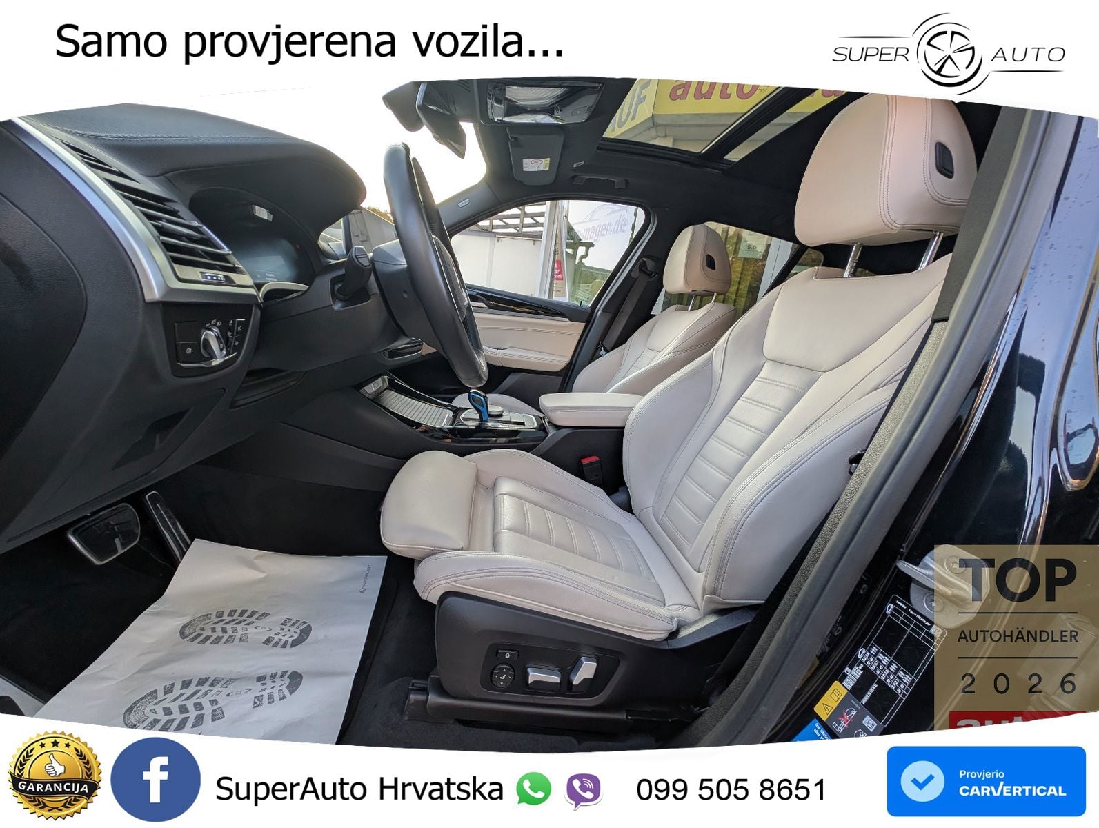 BMW iX3 80 kWh (286 KS) M Sport ACC+HEAD+GR SJED+360+PANO