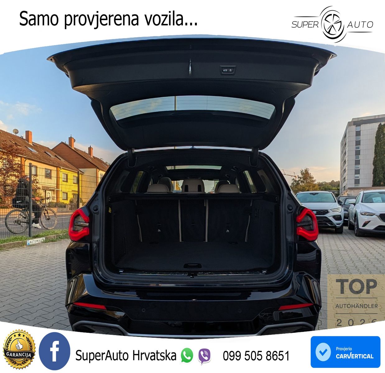 BMW iX3 80 kWh (286 KS) M Sport ACC+HEAD+GR SJED+360+PANO