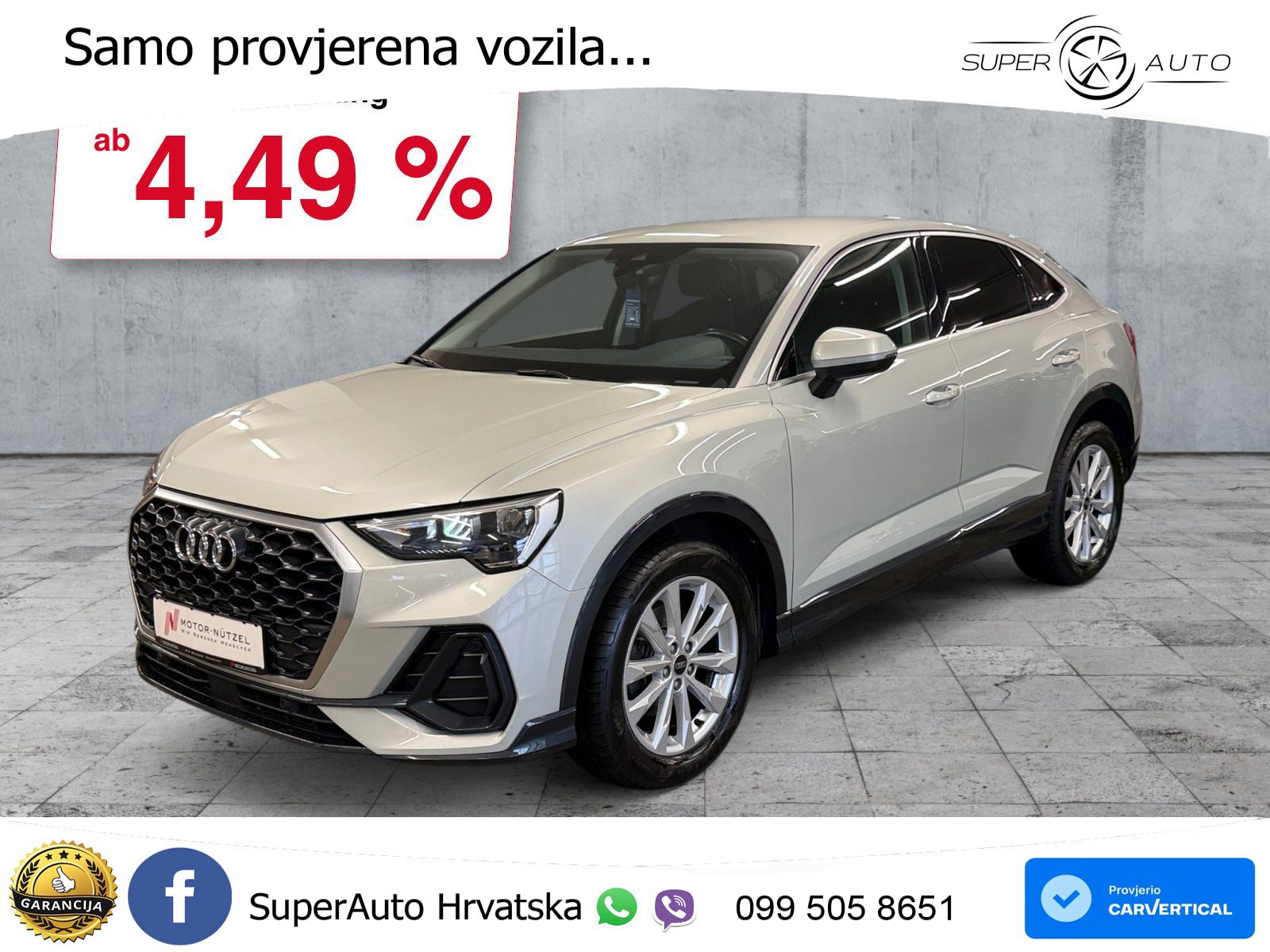 Audi Q3 Sportback 35 TDI (150 KS) S tronic
