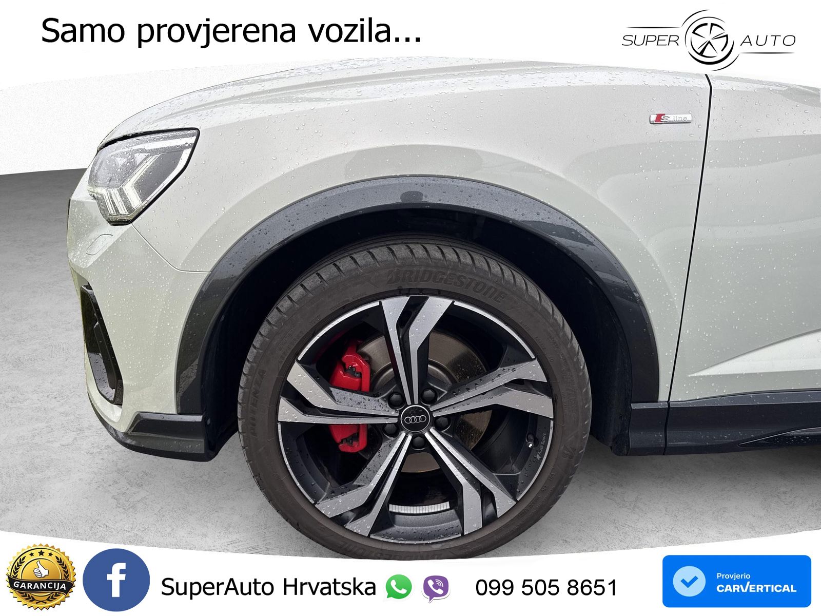 Audi Q3 Sportback 40 TDI (200 KS) quattro S tronic S line LED+GR SJED+ACC