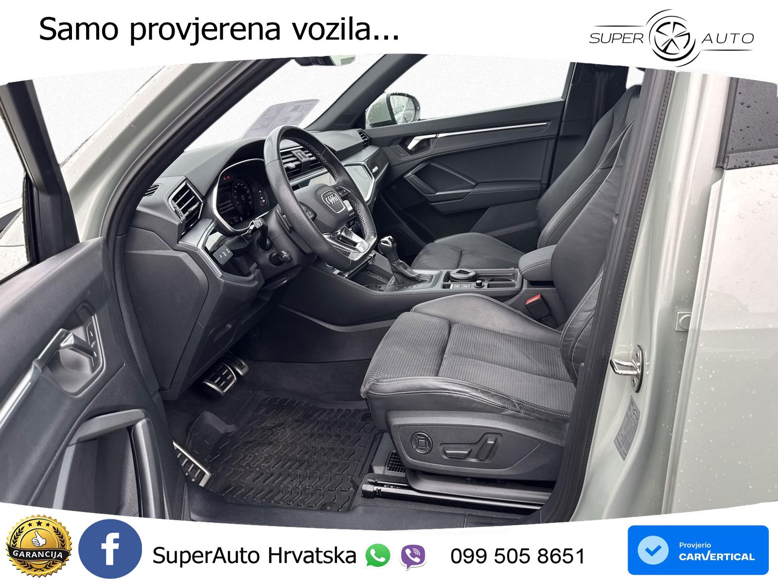 Audi Q3 Sportback 40 TDI (200 KS) quattro S tronic S line LED+GR SJED+ACC