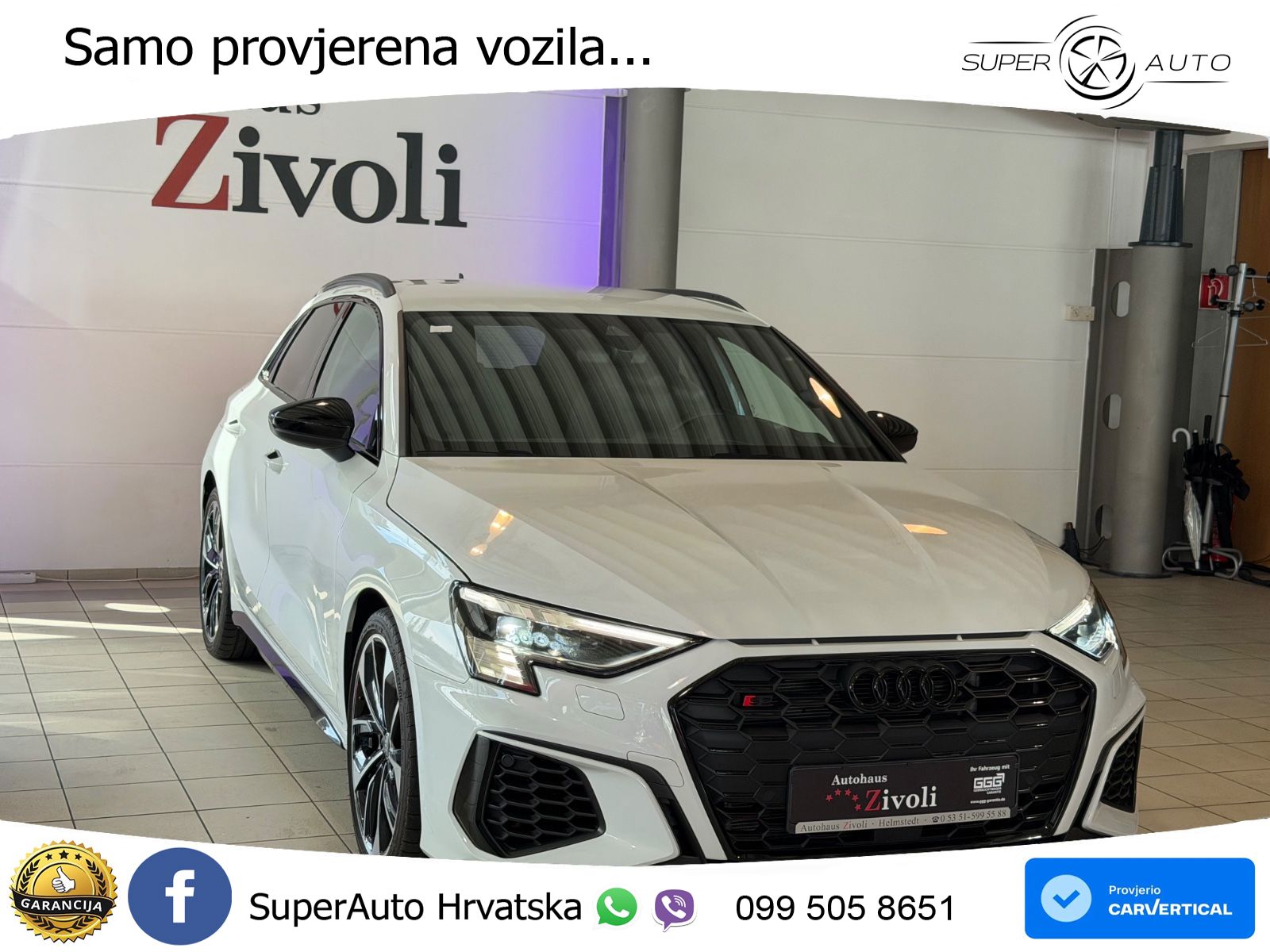 Audi S3 2.0 TFSI (310 KS) quattro S tronic LED+GR SJED+ACC