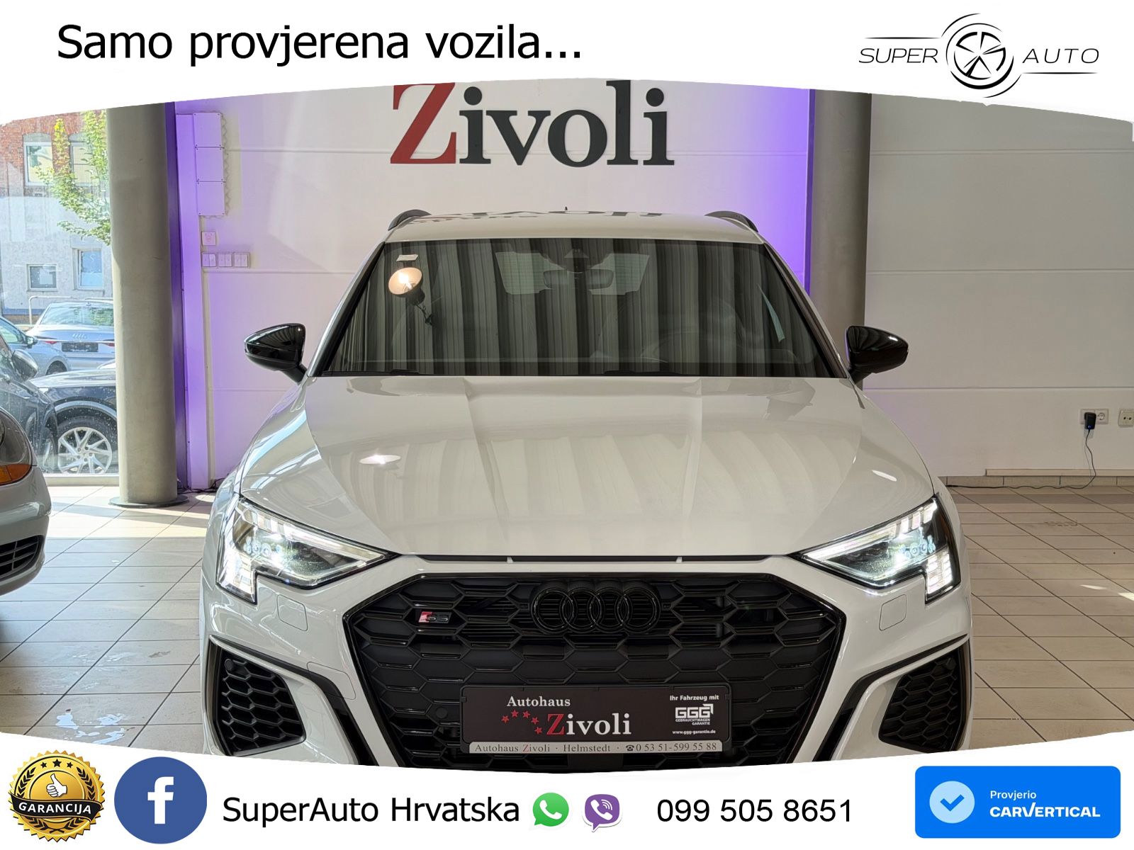 Audi S3 2.0 TFSI (310 KS) quattro S tronic LED+GR SJED+ACC