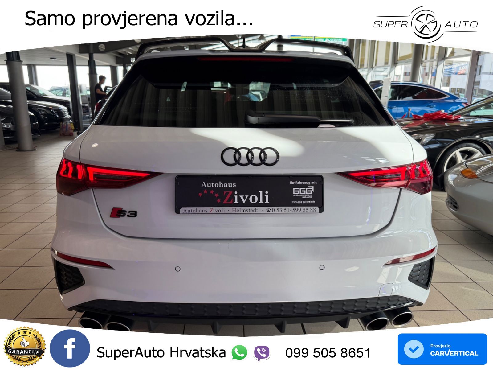 Audi S3 2.0 TFSI (310 KS) quattro S tronic LED+GR SJED+ACC