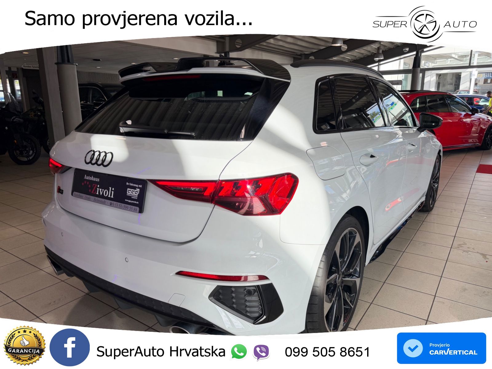 Audi S3 2.0 TFSI (310 KS) quattro S tronic LED+GR SJED+ACC