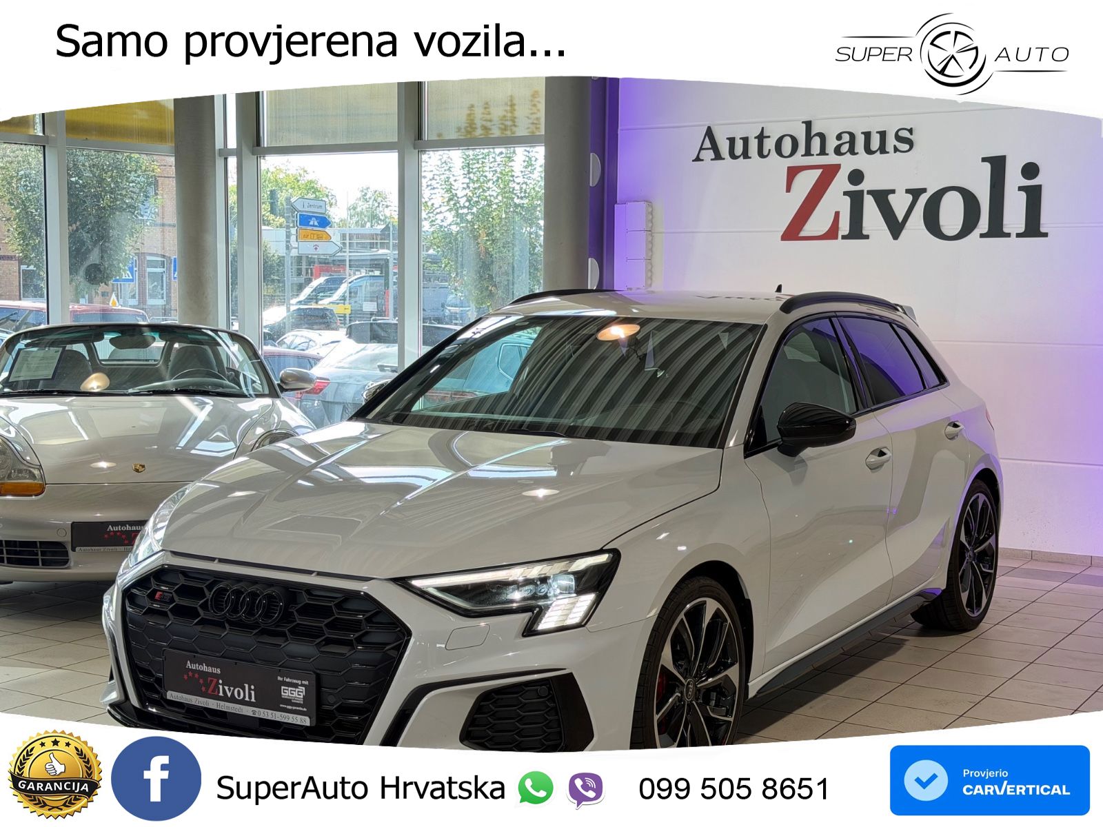 Audi S3 2.0 TFSI (310 KS) quattro S tronic LED+GR SJED+ACC