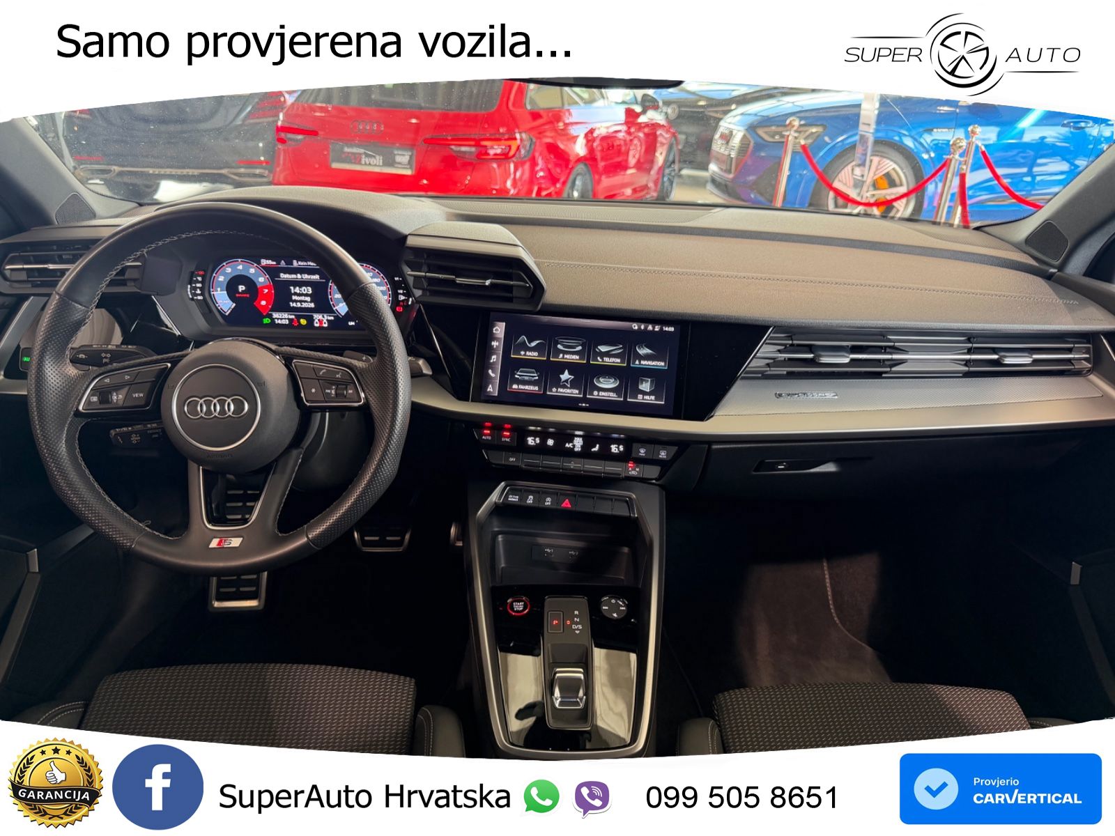 Audi S3 2.0 TFSI (310 KS) quattro S tronic LED+GR SJED+ACC