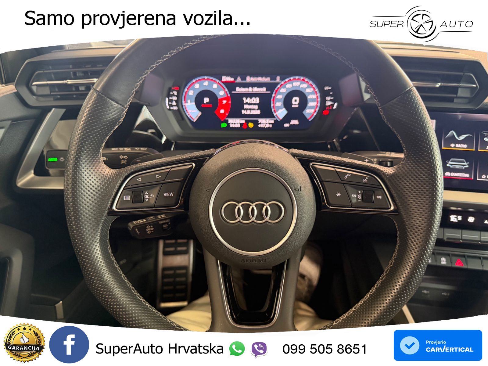 Audi S3 2.0 TFSI (310 KS) quattro S tronic LED+GR SJED+ACC