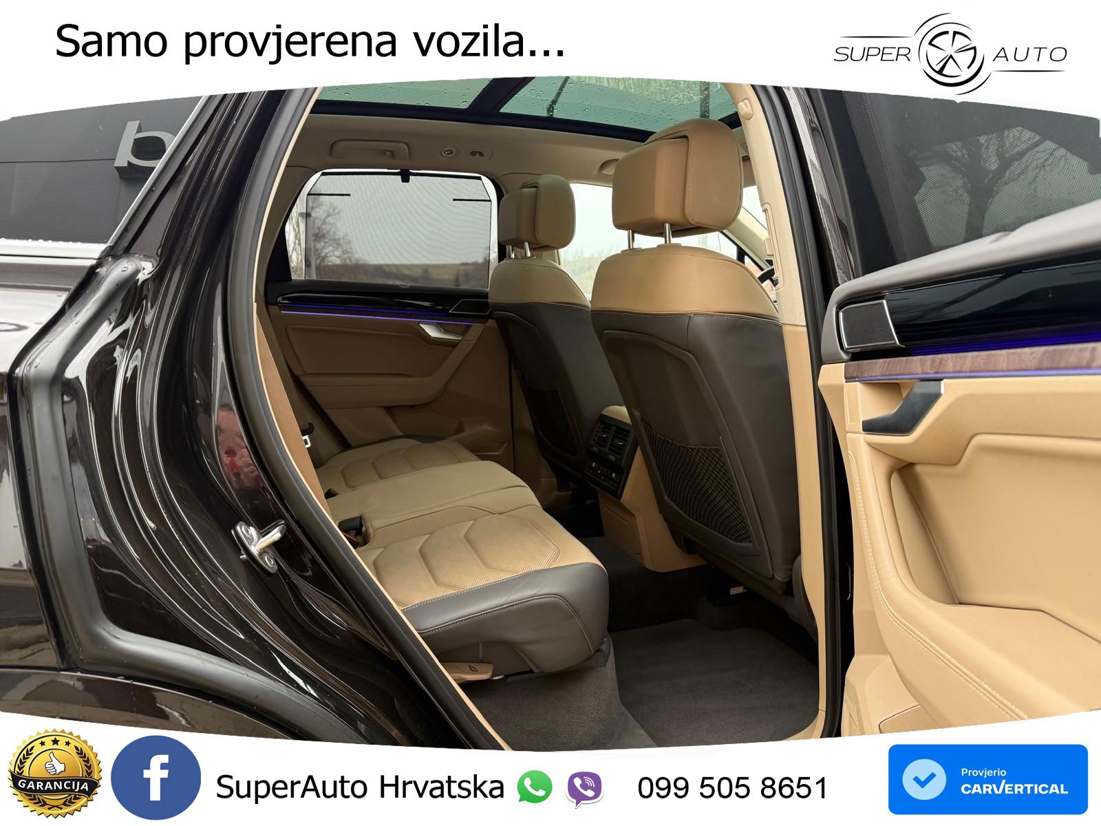 Volkswagen Touareg 3.0 V6 TDI (231 KS) 4MOTION Tiptronic R-Line ZRAČNI+ACC+GR SJED+KAM+PANO