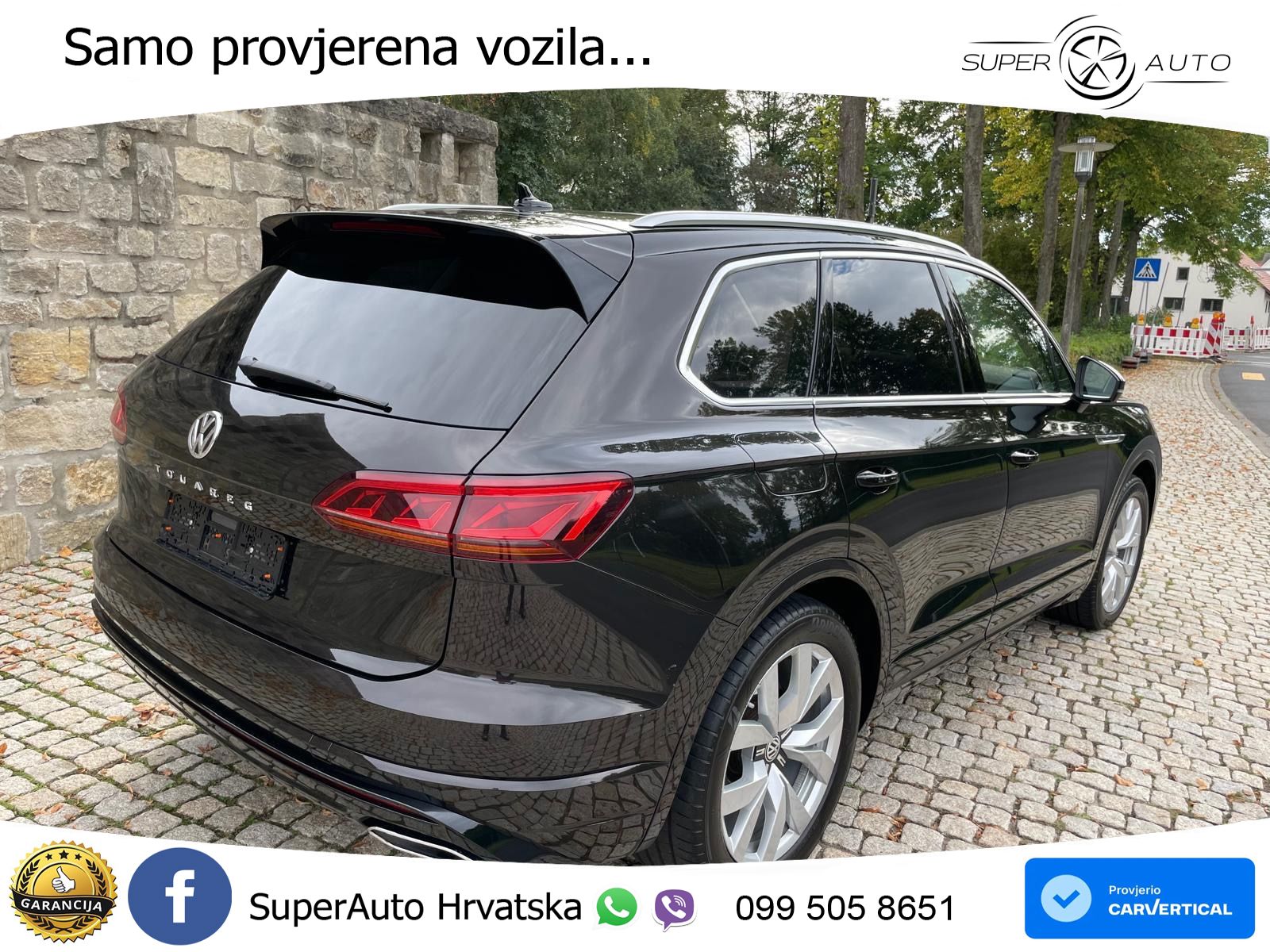 Volkswagen Touareg 3.0 V6 TDI (231 KS) 4MOTION Tiptronic R-Line ZRAČNI+ACC+GR SJED+KAM+PANO