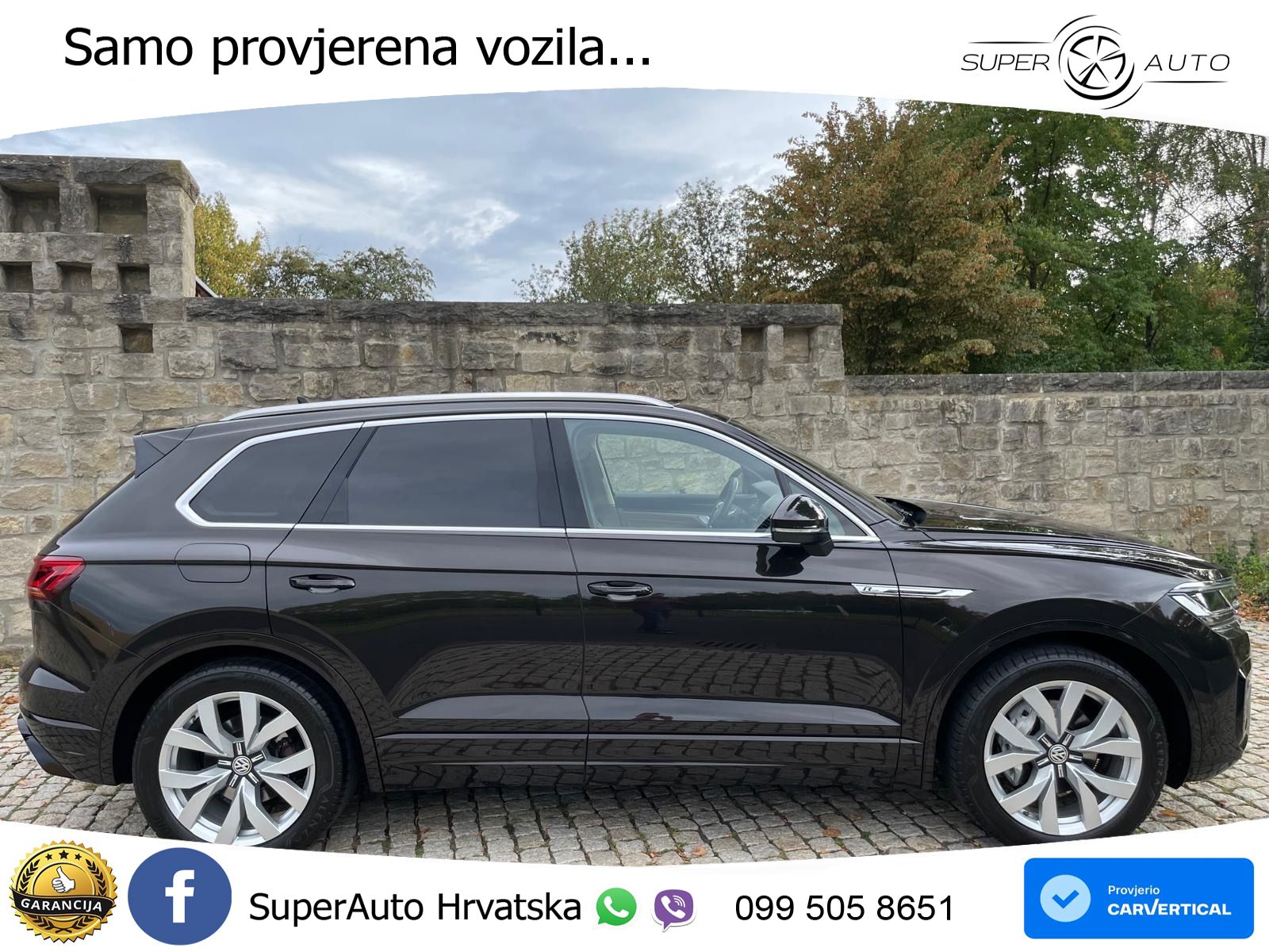 Volkswagen Touareg 3.0 V6 TDI (231 KS) 4MOTION Tiptronic R-Line ZRAČNI+ACC+GR SJED+KAM+PANO