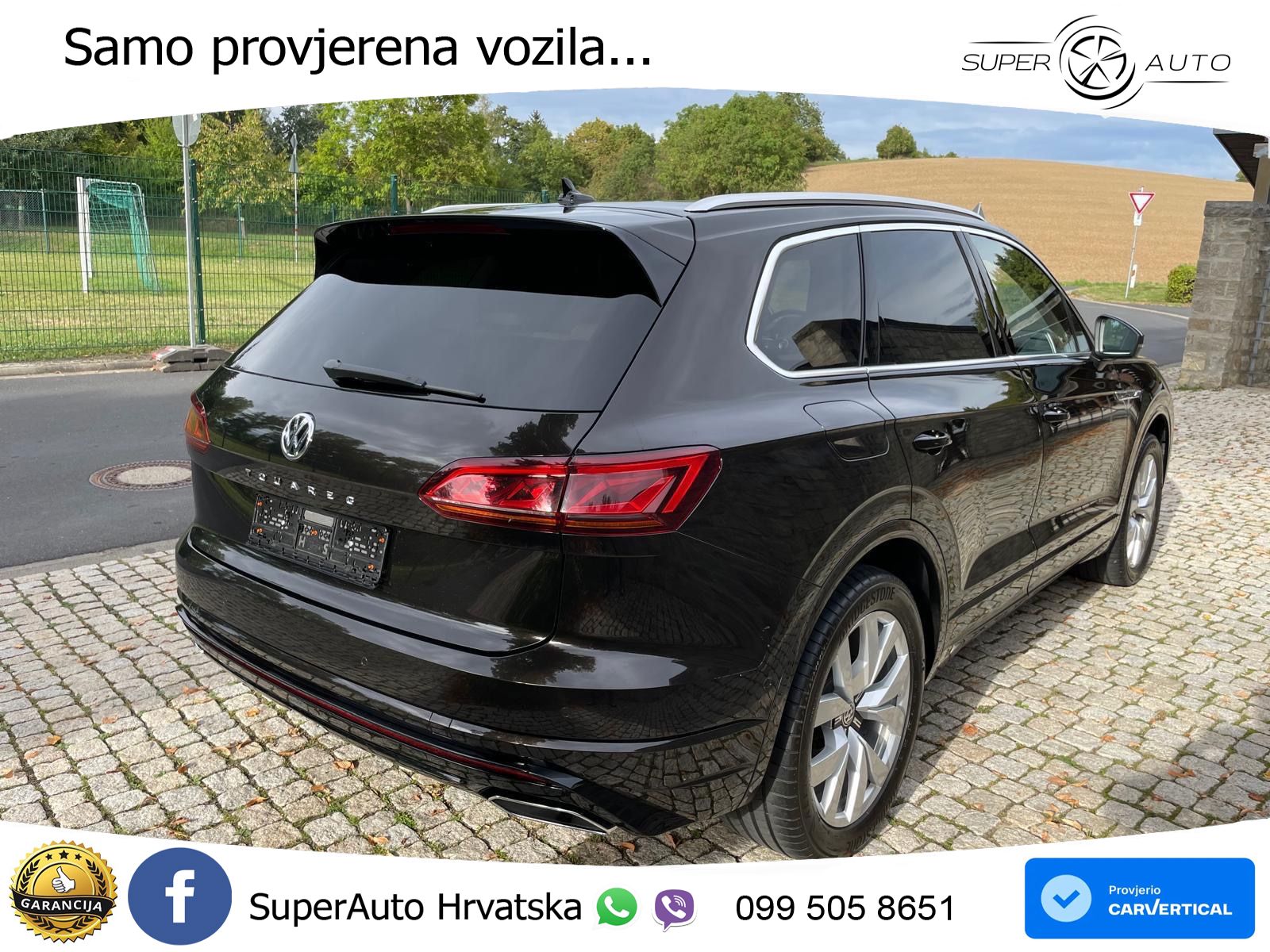 Volkswagen Touareg 3.0 V6 TDI (231 KS) 4MOTION Tiptronic R-Line ZRAČNI+ACC+GR SJED+KAM+PANO