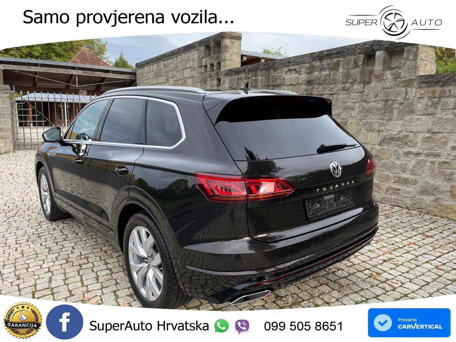 Volkswagen Touareg 3.0 V6 TDI (231 KS) 4MOTION Tiptronic R-Line ZRAČNI+ACC+GR SJED+KAM+PANO