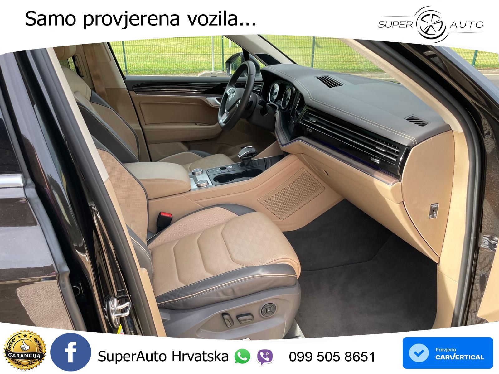 Volkswagen Touareg 3.0 V6 TDI (231 KS) 4MOTION Tiptronic R-Line ZRAČNI+ACC+GR SJED+KAM+PANO