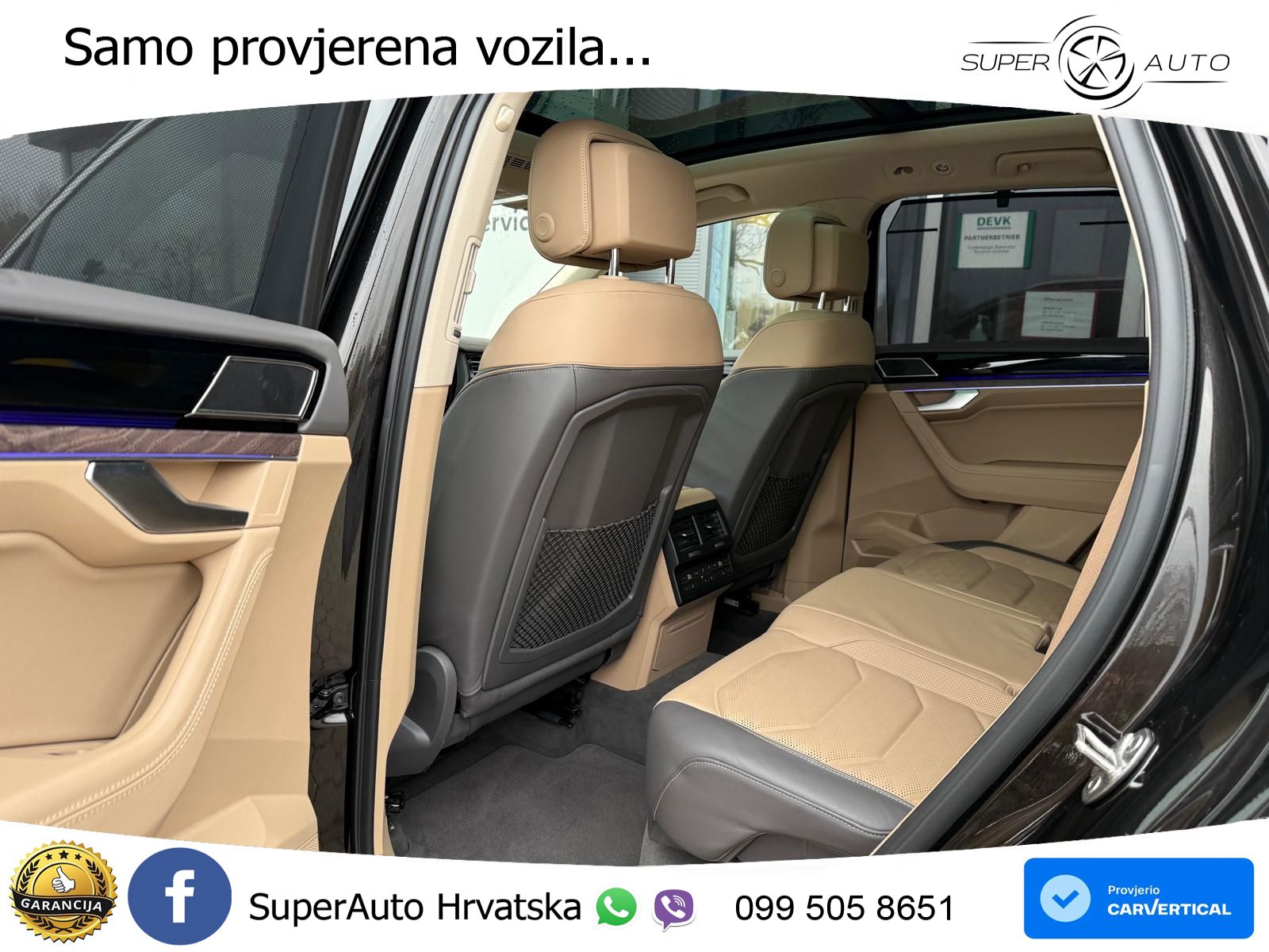 Volkswagen Touareg 3.0 V6 TDI (231 KS) 4MOTION Tiptronic R-Line ZRAČNI+ACC+GR SJED+KAM+PANO