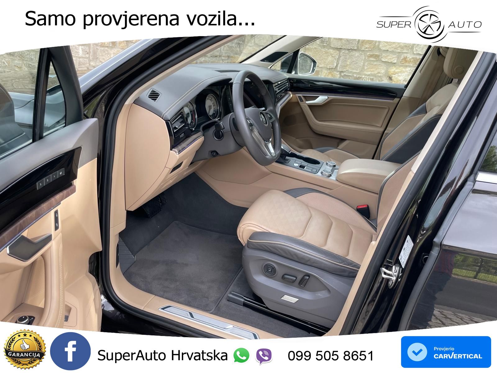 Volkswagen Touareg 3.0 V6 TDI (231 KS) 4MOTION Tiptronic R-Line ZRAČNI+ACC+GR SJED+KAM+PANO