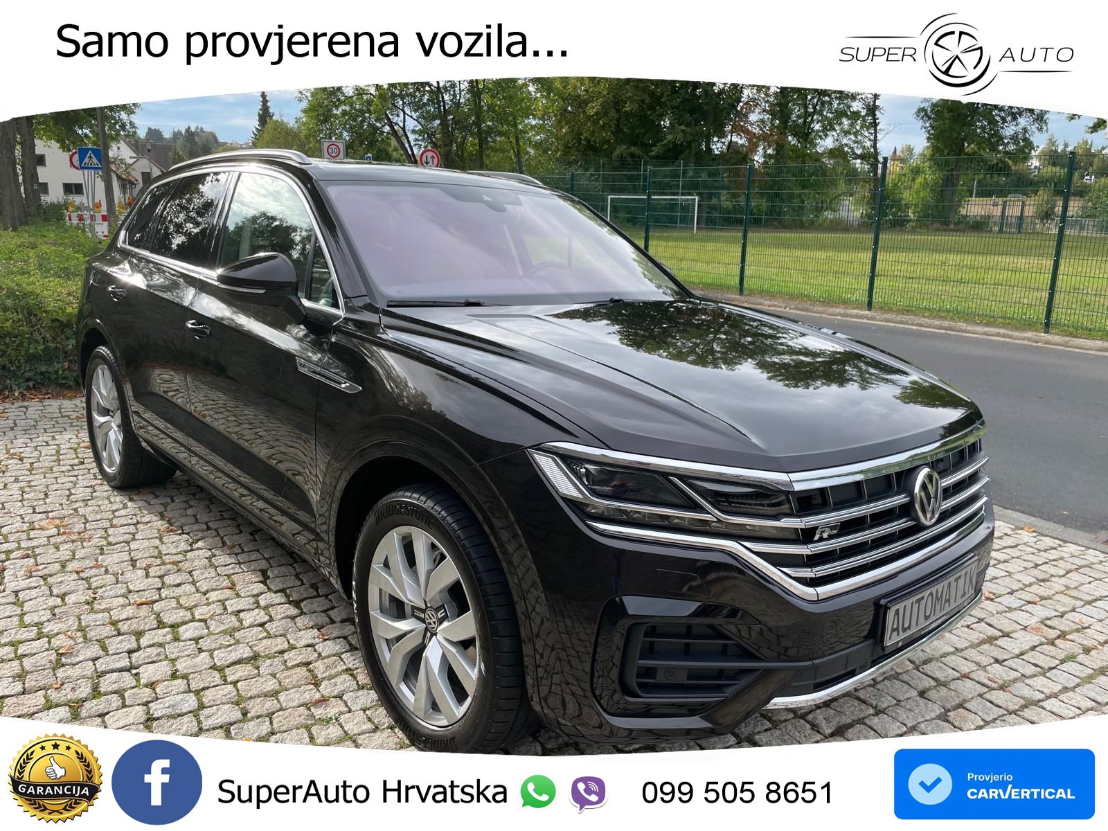 Volkswagen Touareg 3.0 V6 TDI (231 KS) 4MOTION Tiptronic R-Line ZRAČNI+ACC+GR SJED+KAM+PANO