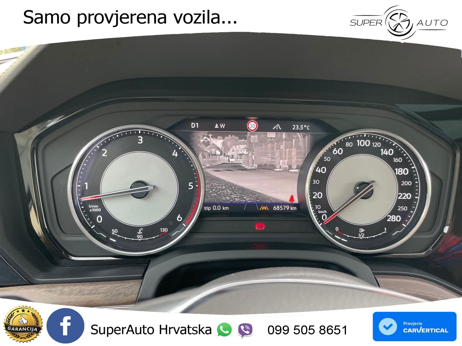 Volkswagen Touareg 3.0 V6 TDI (231 KS) 4MOTION Tiptronic R-Line ZRAČNI+ACC+GR SJED+KAM+PANO