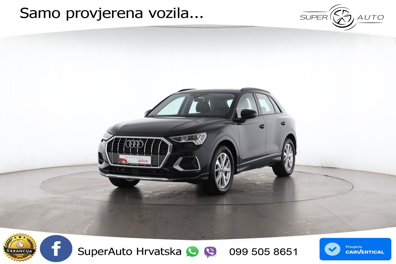 Audi Q3 1.5 TFSI (150 KS) S tronic LED+GR SJED+ACC